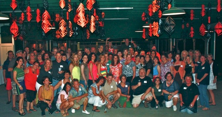 Taunton High School Class of 1982 Group Picture from the 30th Reunion